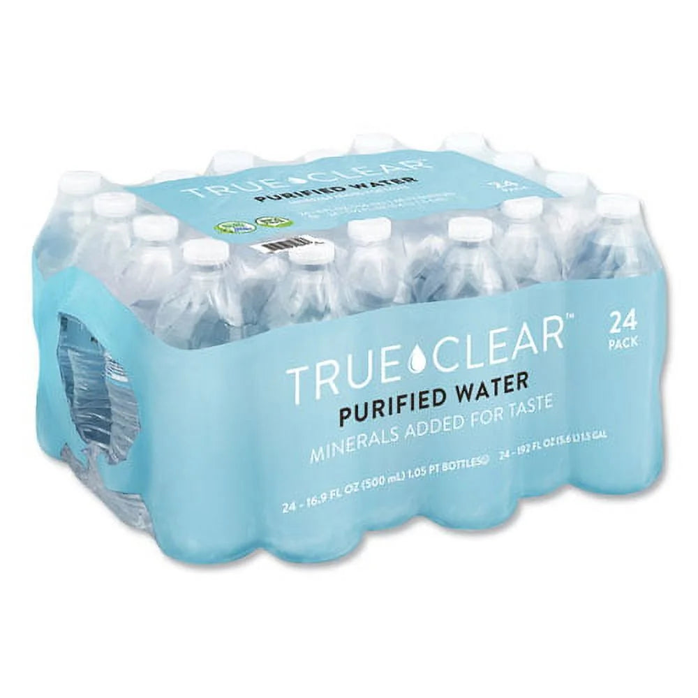 Purified Bottled Water, 16.9 Oz, 24 Bottles/carton, Bundle of 10 Cartons L883505