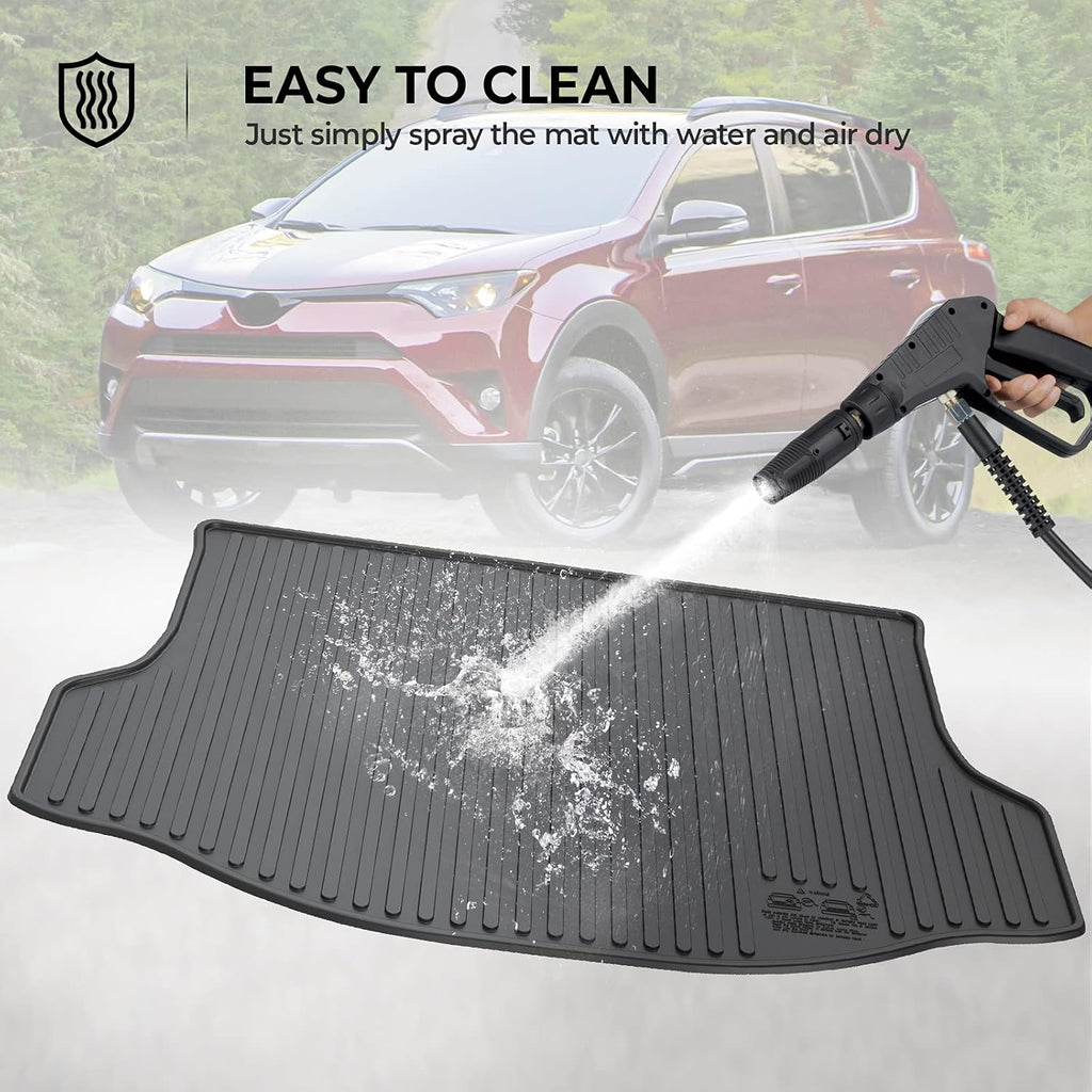 Black Heavy Duty Cargo Liner Trunk Mat for RAV4 P6960