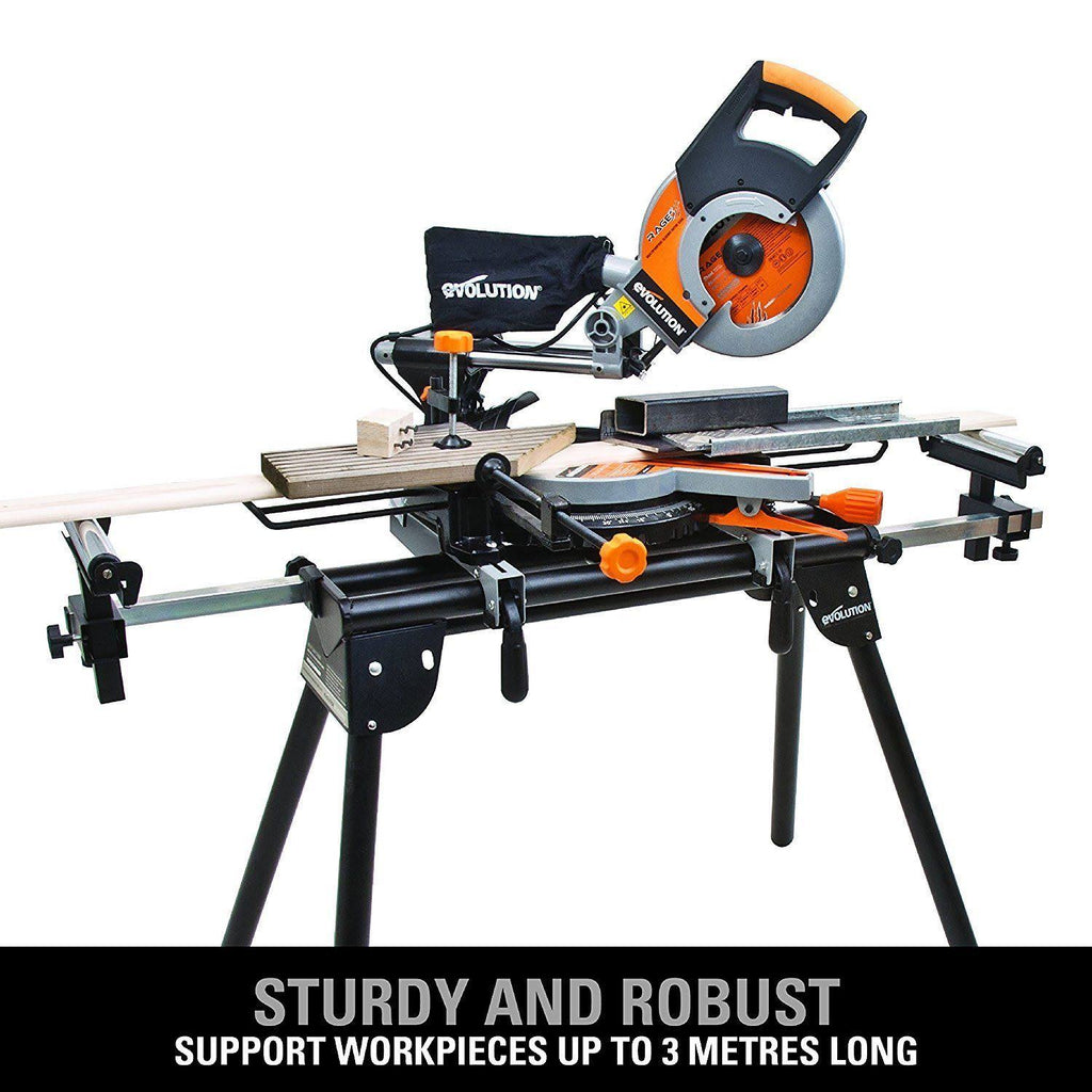 Compact Folding Miter Saw Stand with Quick Release L129949