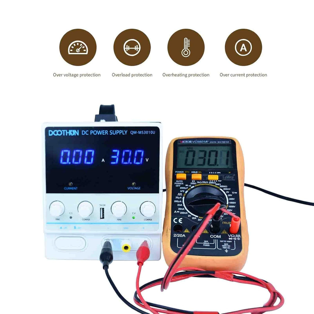 30V/10A Adjustable Switching Regulated Bench Power Supply with LED Display N13040