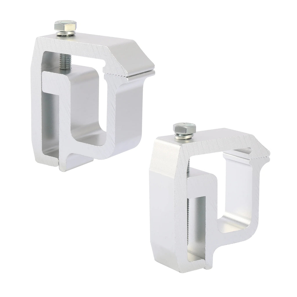 6Pcs Aluminium Alloy Truck Caps Shell Mounting Clamps I65764