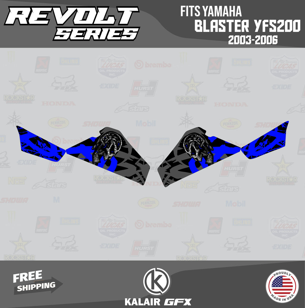 GFX Graphics Kit for Yamaha ATV BLASTER YFS 200 A702