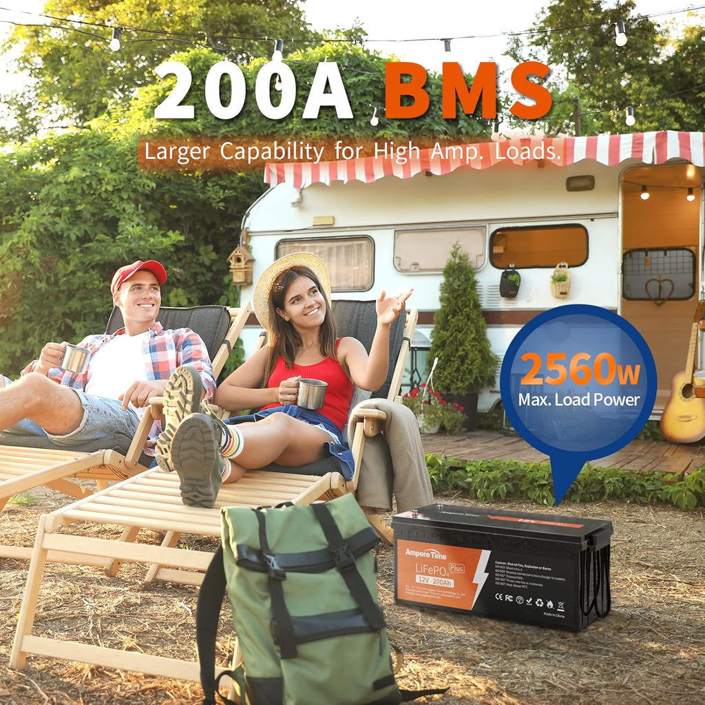 12V 200Ah LiFePO4 Battery with 20A Lithium Battery Charger R637731