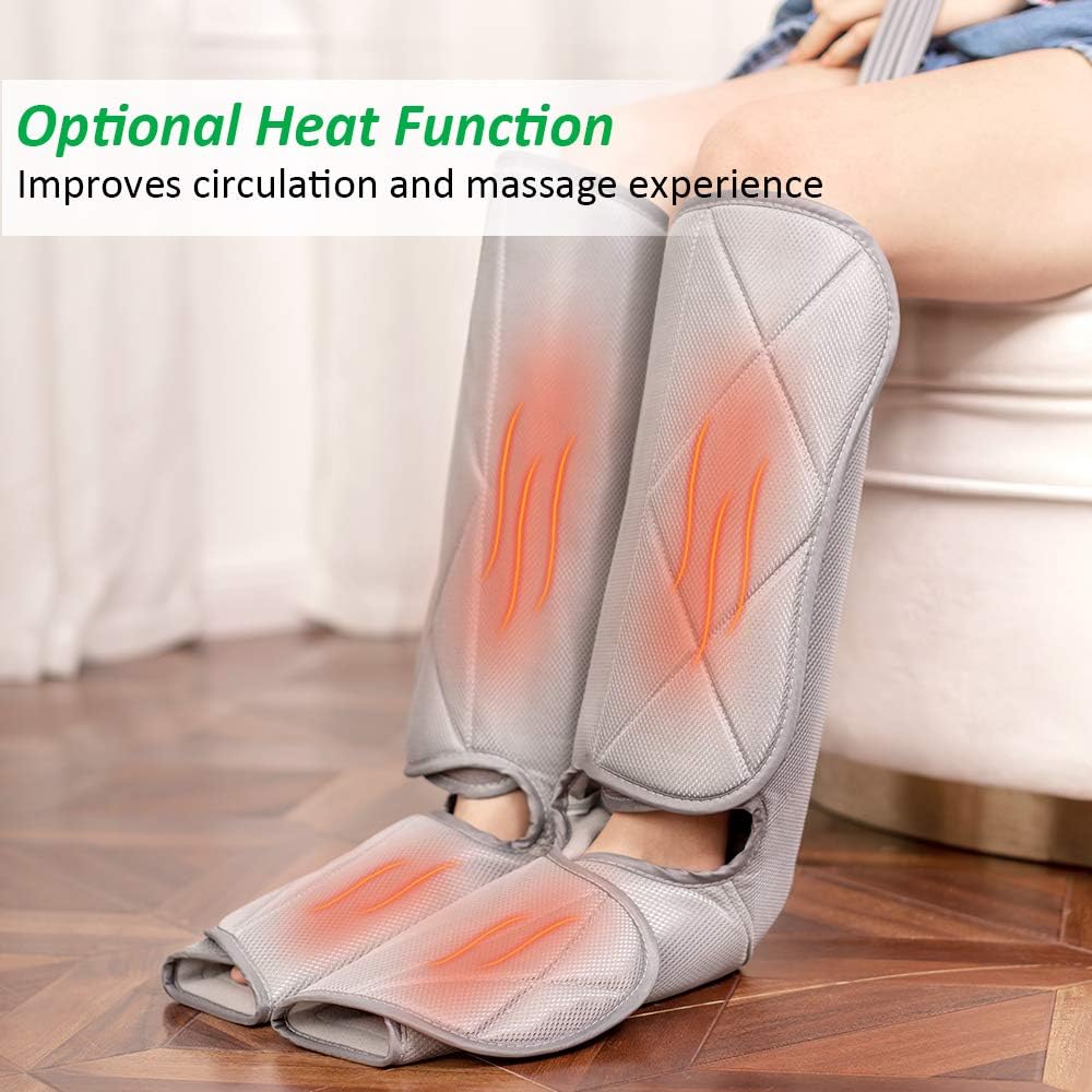 Air Compression Foot and Calf Massage Machine with Heat H4997