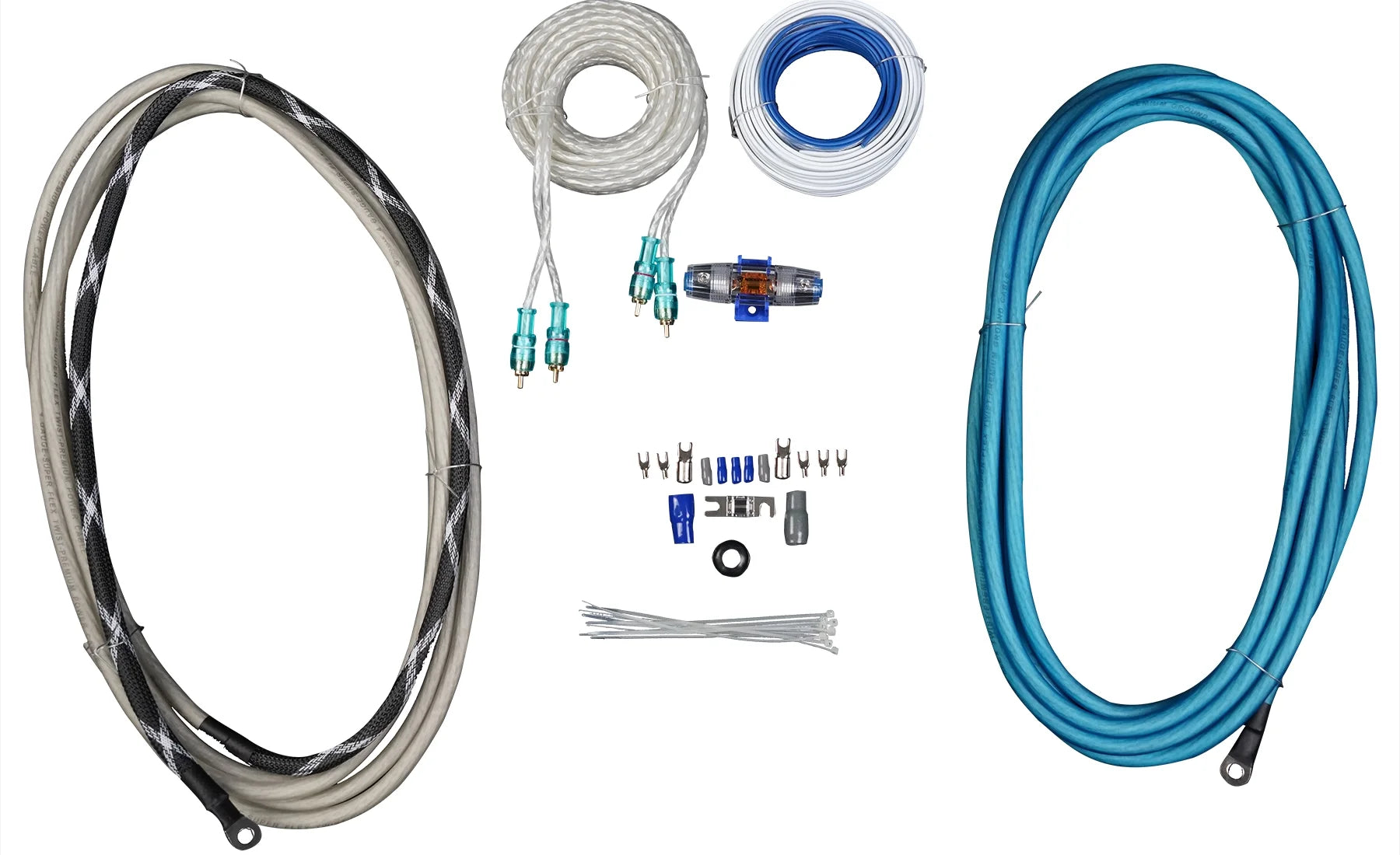 Marine Boat Speakers with Amp and Wire Kit U509