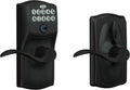 Aged Bronze Keypad Accent Lever Door Lock Q849