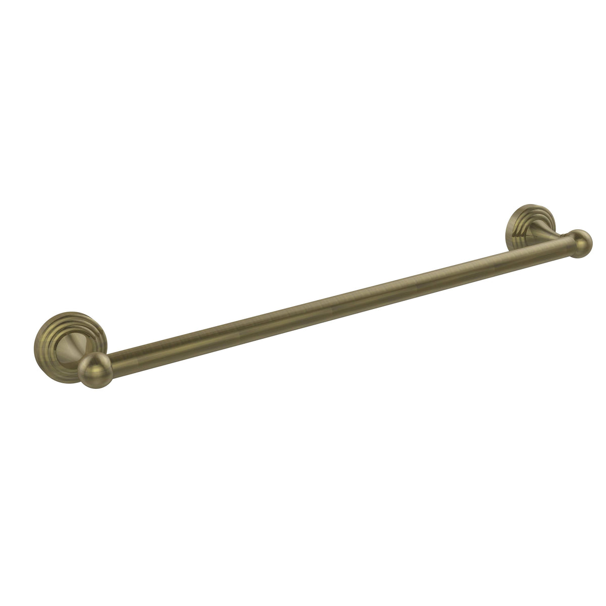 Antique Brass 18 inch Towel Bar V1441