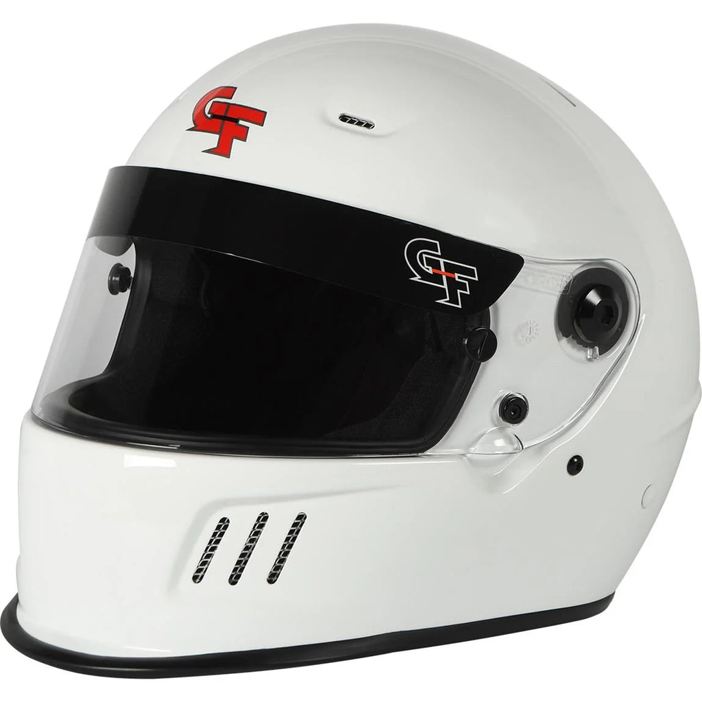 White Medium Full Face Helmet D4131