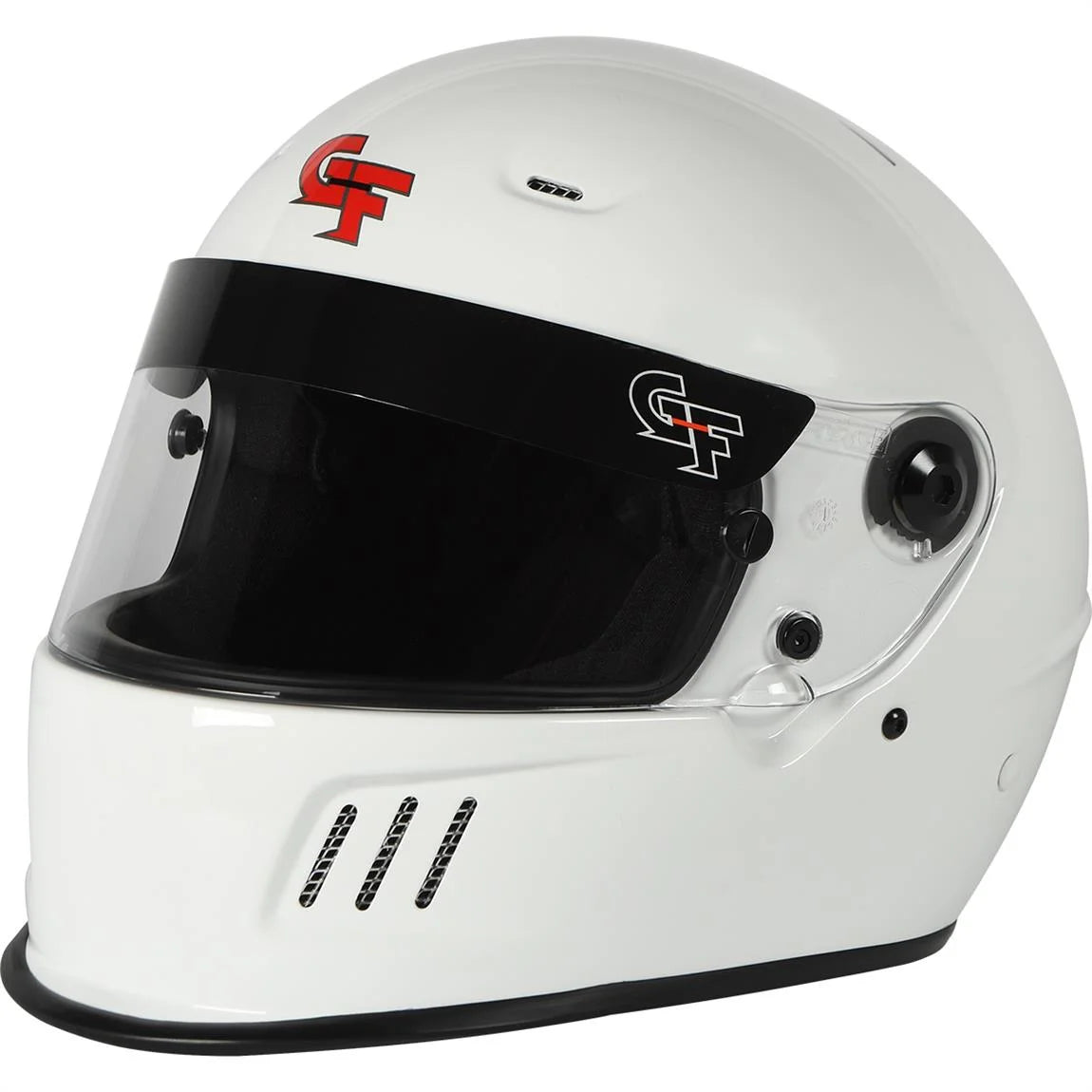 White Medium Full Face Helmet D4131