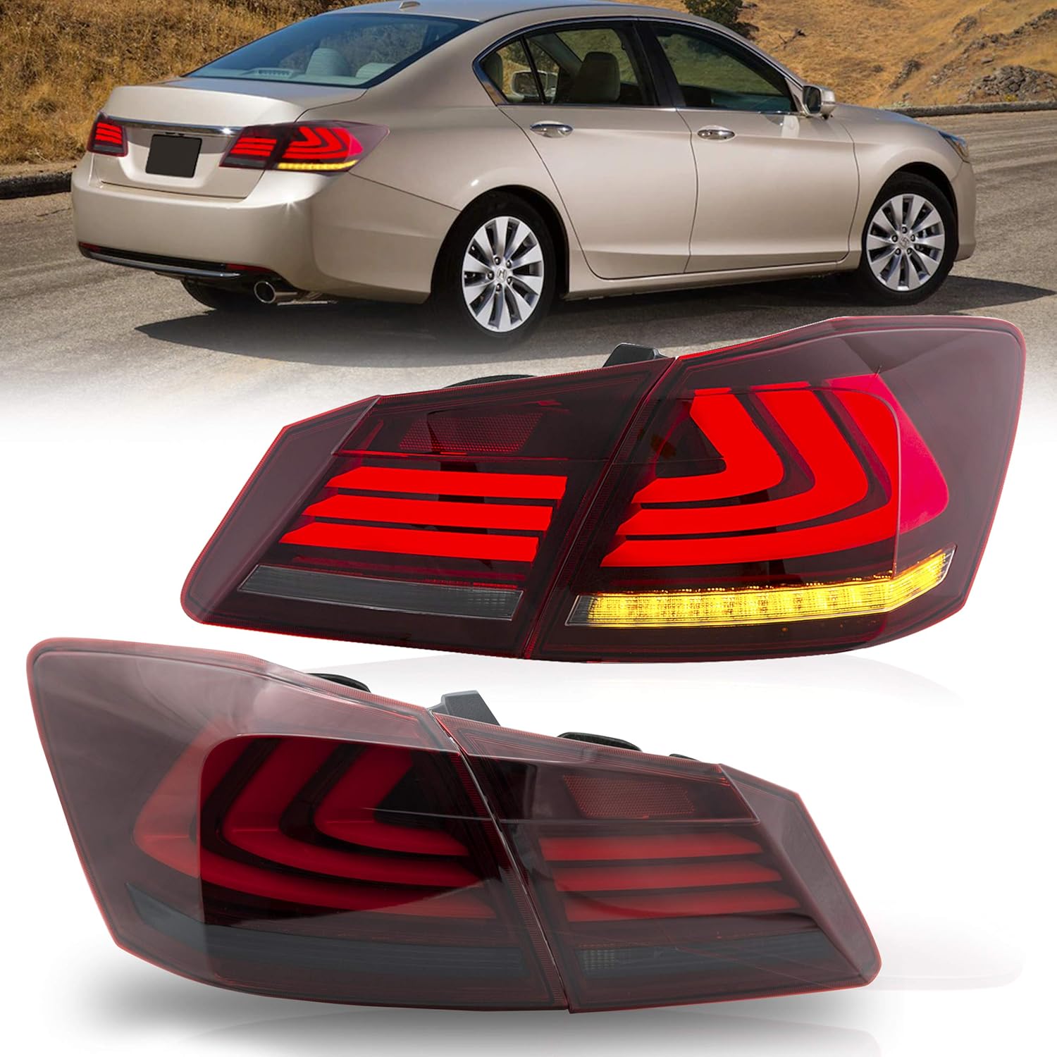 Smoked Taillight for 10th Gen Honda Accord U3963
