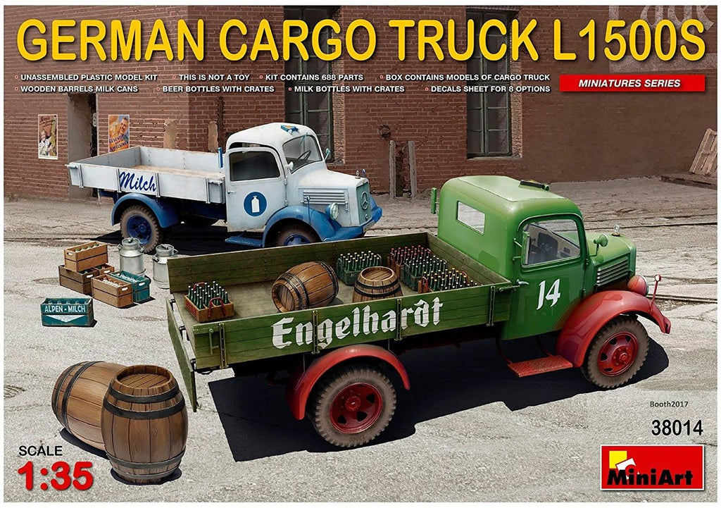 1/35 German Cargo Truck L1500S E908