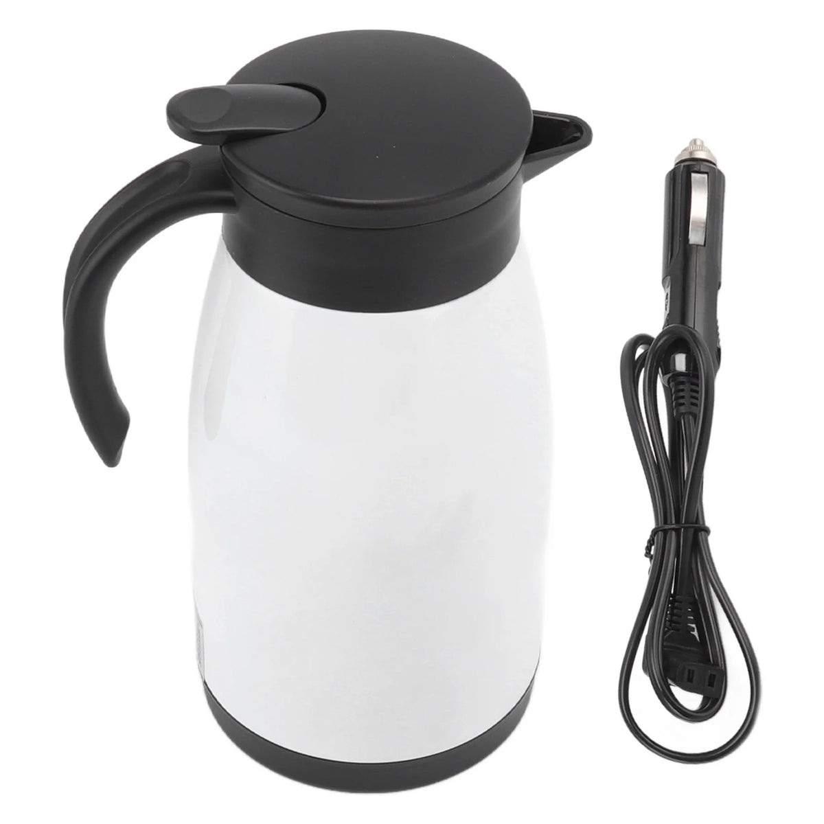 Travel Kettle 680ml Double 304 Stainless Steel 12V 24V Dual Voltage Water Boiler K8227