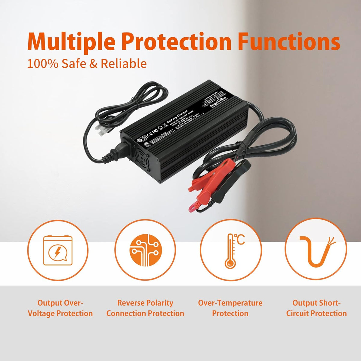 14.6V 20A Lithium Iron Phosphate Battery Charger T2050