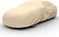 Tan Waterproof Dustproof UV Treated Car Cover D5481