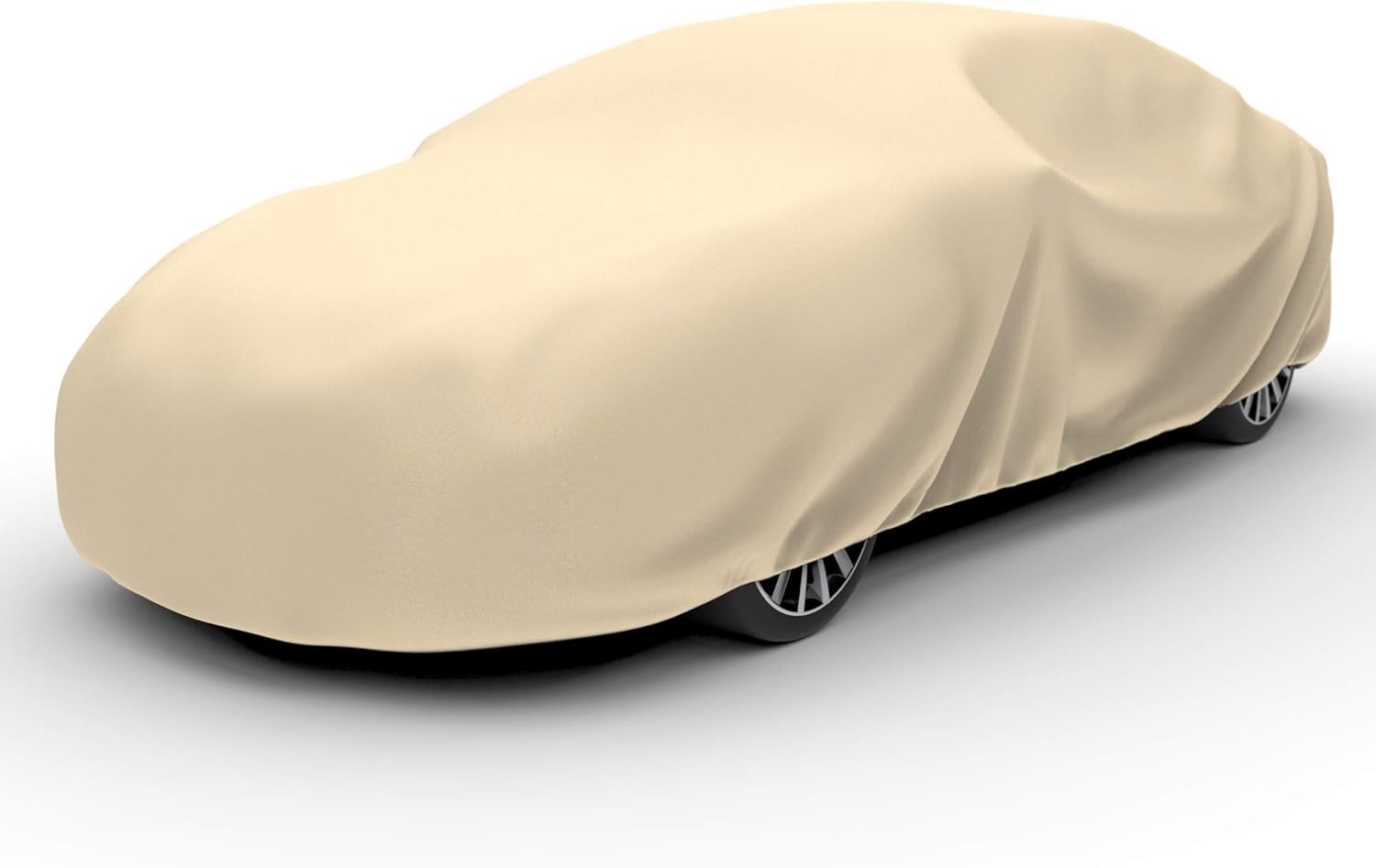 Tan Waterproof Dustproof UV Treated Car Cover D5481