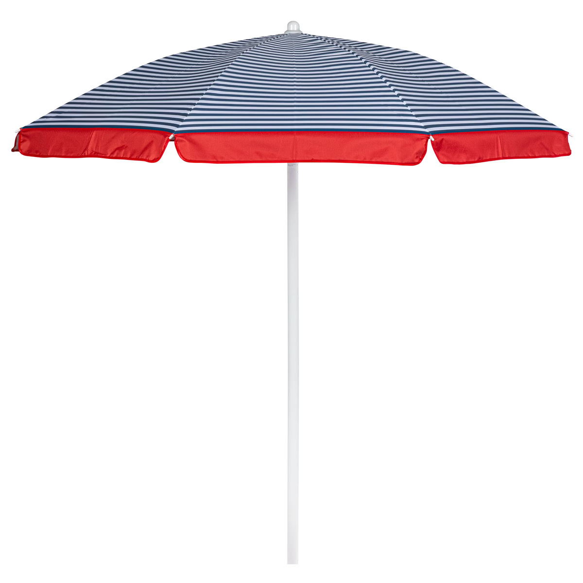 Blue Pinstripe Pattern Portable Beach Umbrella L4707