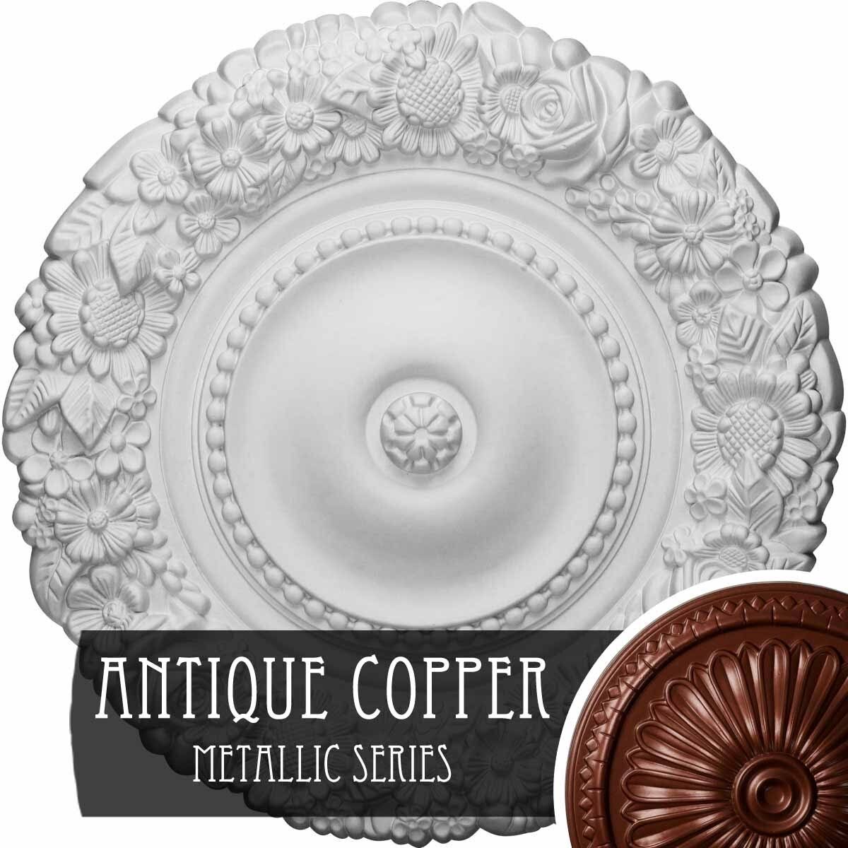 21x22OD x 2x22P Ceiling Medallion U42253