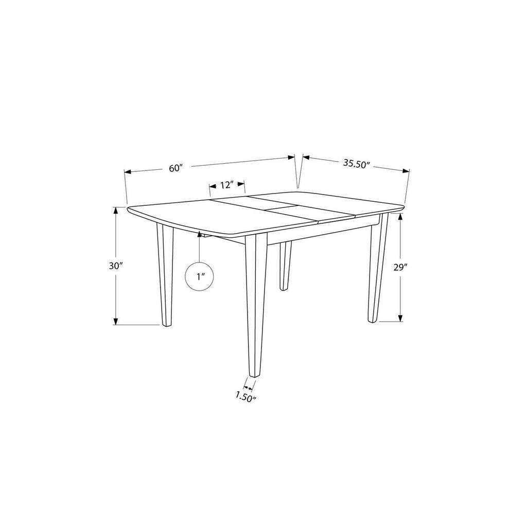 Brown Wood Dining Table O55478