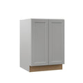 Full Door Height Bathroom Vanity Base Cabinet in Heron Gray L91243