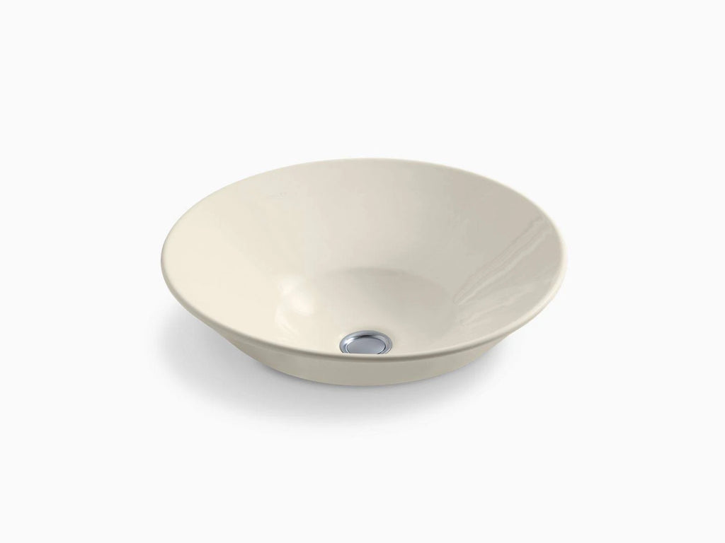 Conical Bell 17x22 Vessel Bathroom Sink - Almond P11217