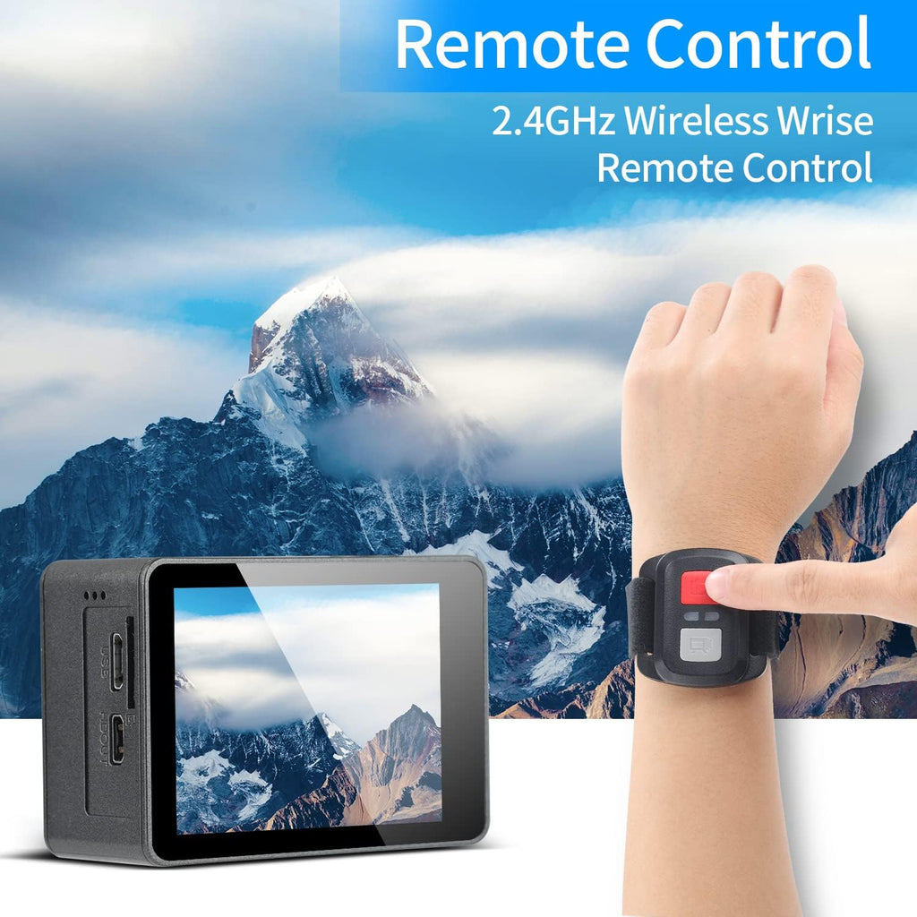 4K 60FPS Sports Camera with EIS Anti-Shake and 8X Zoom X48333
