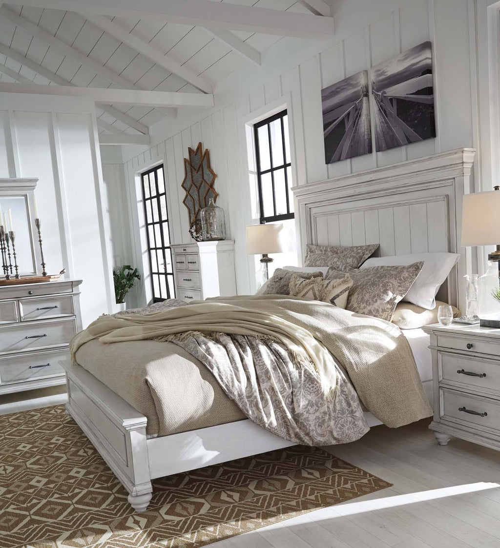 King Panel Bed A207