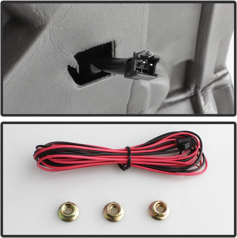 Telescoping Manual Towing Mirrors with Led Signal Pair for Dodge Ram J50408