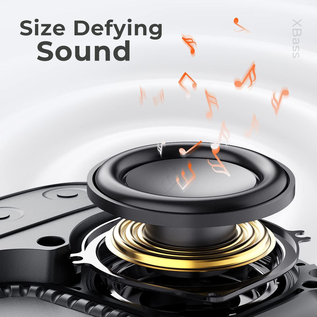 Portable Speaker with 90dB Sound, IP67 Waterproof, 12H Playtime, 120ft Bluetooth Range U627640