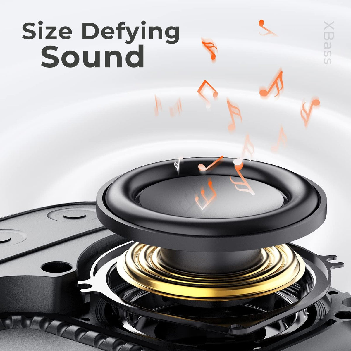 Portable Speaker with 90dB Sound, IP67 Waterproof, 12H Playtime, 120ft Bluetooth Range U627640