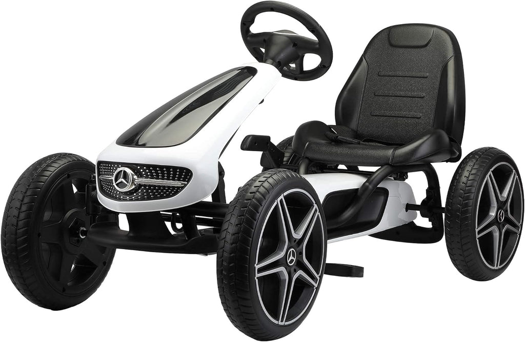 Pedal Go Kart for Kids, 4 Wheel, Adjustable Seat P4658