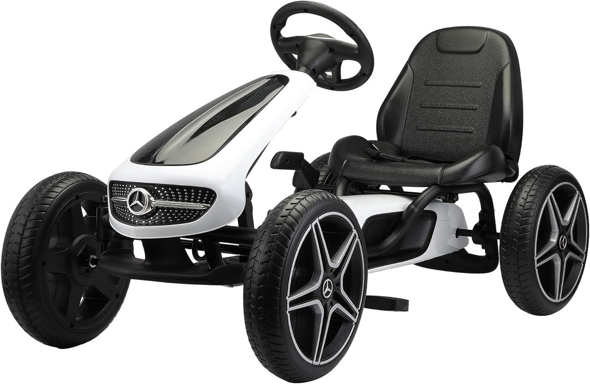 Pedal Go Kart for Kids, 4 Wheel, Adjustable Seat P4658
