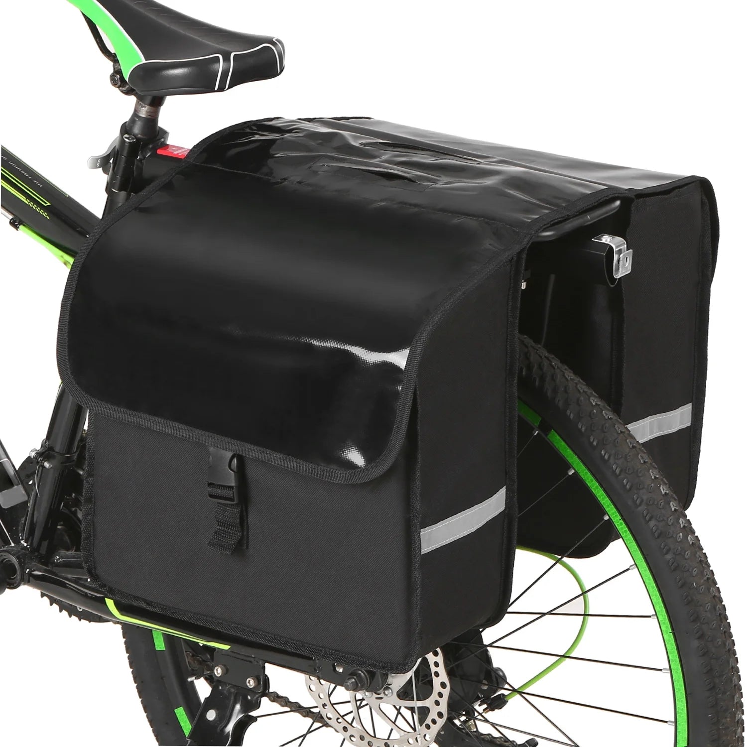28L Water Resistant Rear Seat Carrier Bike Bag Pannier M29289