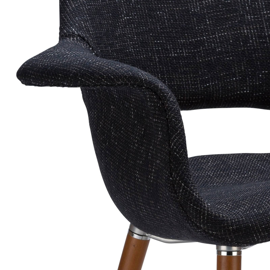 Black Dining Chair Set of 2 F8825