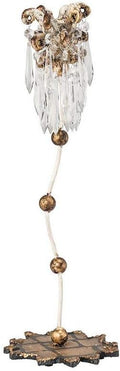 Gold Crystal Candlestick Holder K761835