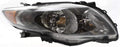 Headlight Assembly Passenger Right Side with Bulbs T1328