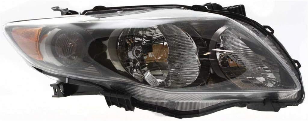 Headlight Assembly Passenger Right Side with Bulbs T1328