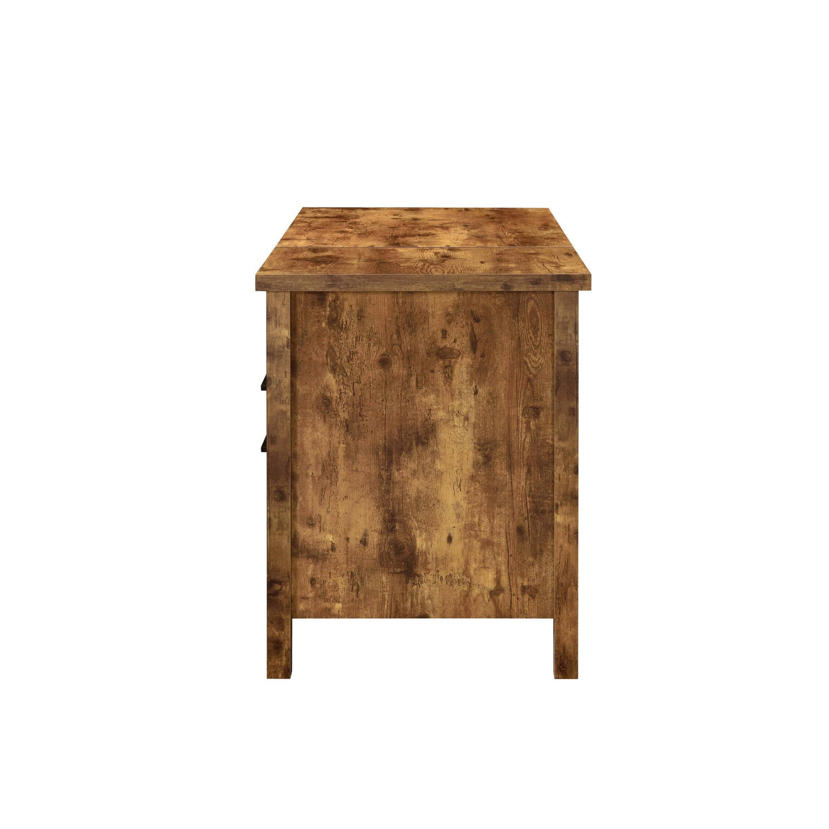 Antique Nutmeg Lift Top Office Desk E46490