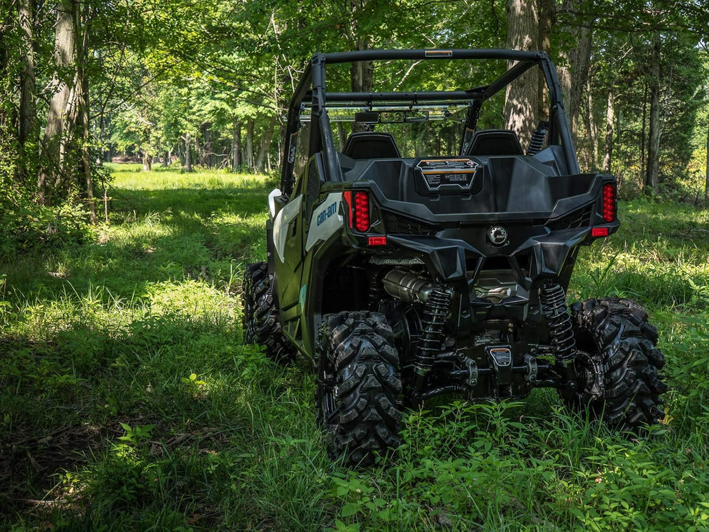 Heavy Duty High Clearance 1.5" Rear Offset A Arms for Can-Am Maverick Trail (2018+) - Black G121