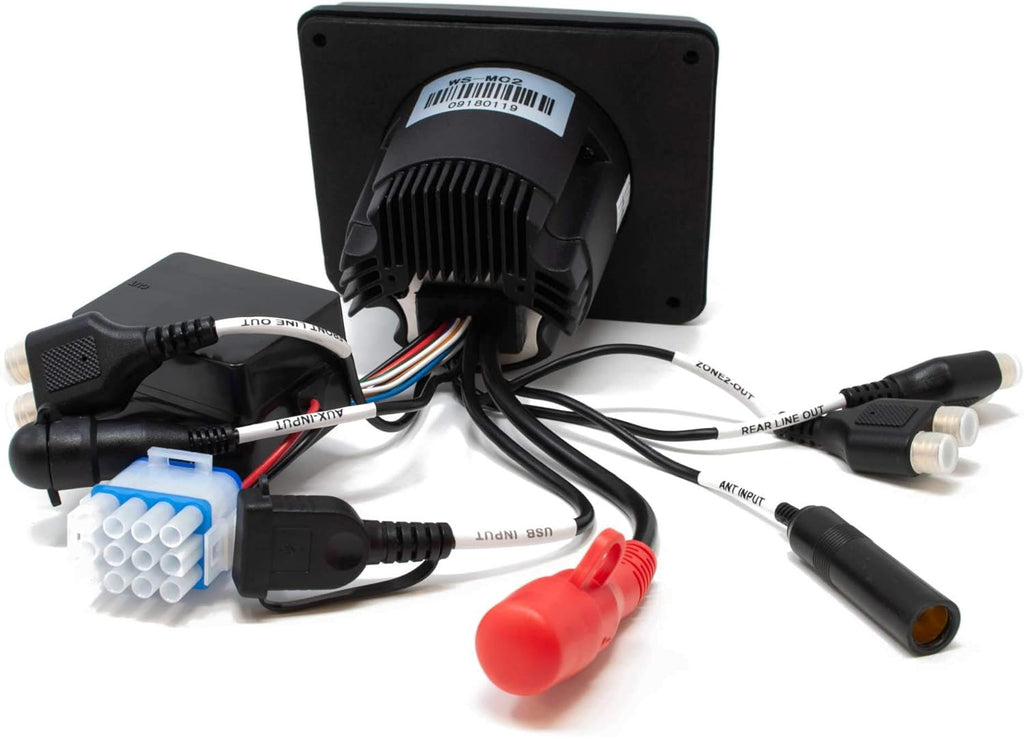 Black Marine Radio Dash Kit C7075