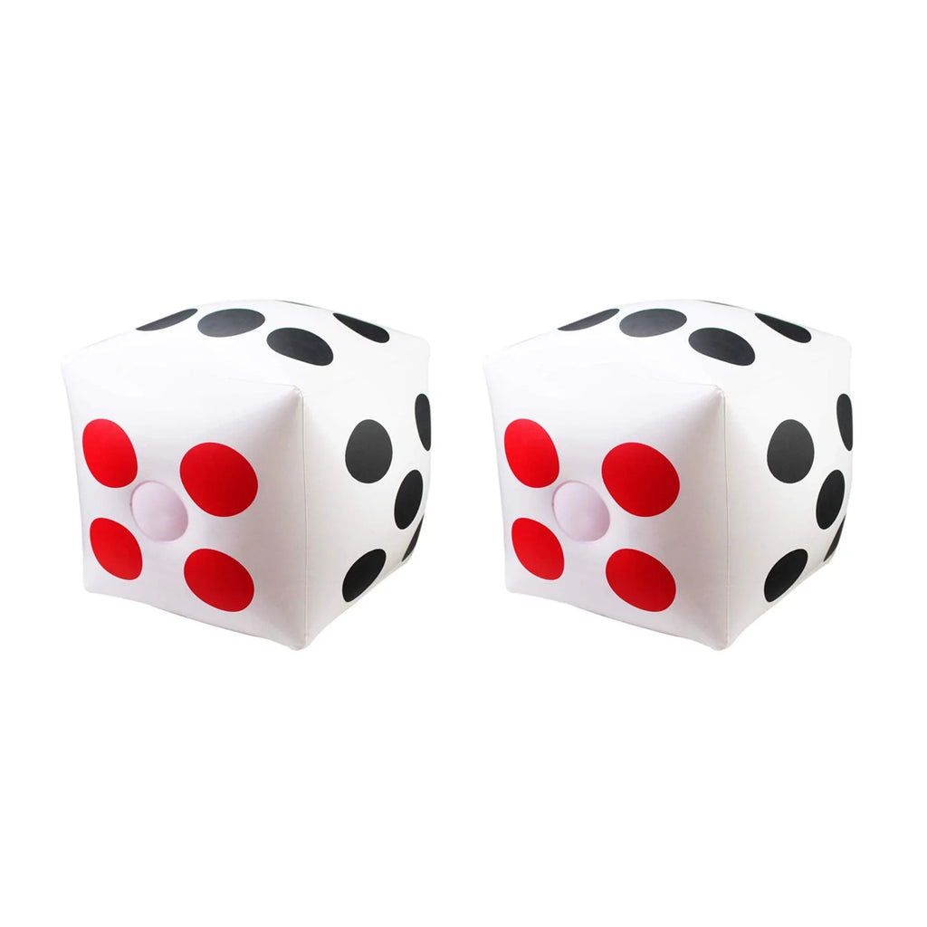 2Pc Outdoor Giant Inflatable Dice Set 13 Inch D303383