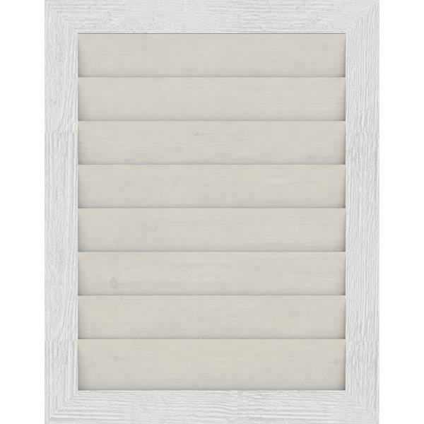 Primed Non-Functional Vertical Gable Vent J8576