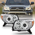 Chrome Housing Projector Headlights Set Q4353