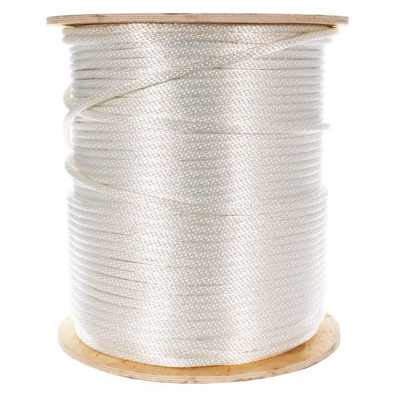 Solid Braid Nylon Rope with Galvanized Aircraft Cable Core Z73234