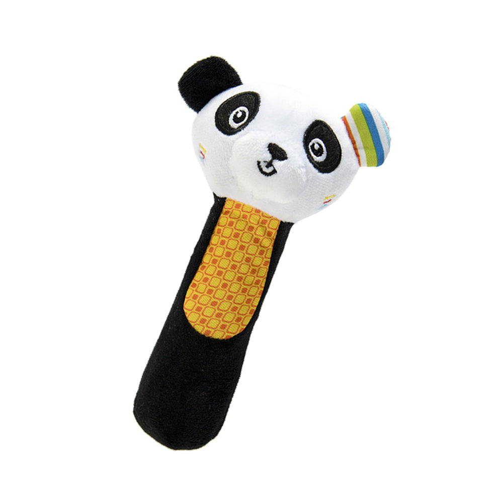 Panda Cartoon Animal Plush Wrist Rattles Hand Bells for Babies Y169383