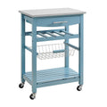 Blue Kitchen Cart U9771