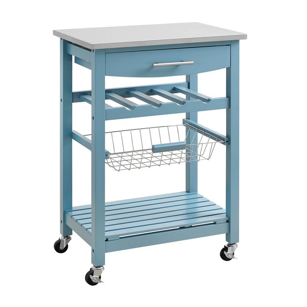 Blue Kitchen Cart U9771