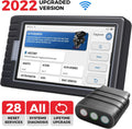 OBD2 Scanner Diagnostic Tool with All System Access, 28 Reset Maintenance Service, AutoVIN, AutoScan, 4-in-1 Graphic Live Data Smart Scan Tool A108726