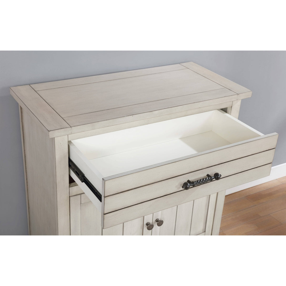 Antique White Hallway Cabinet Y636531