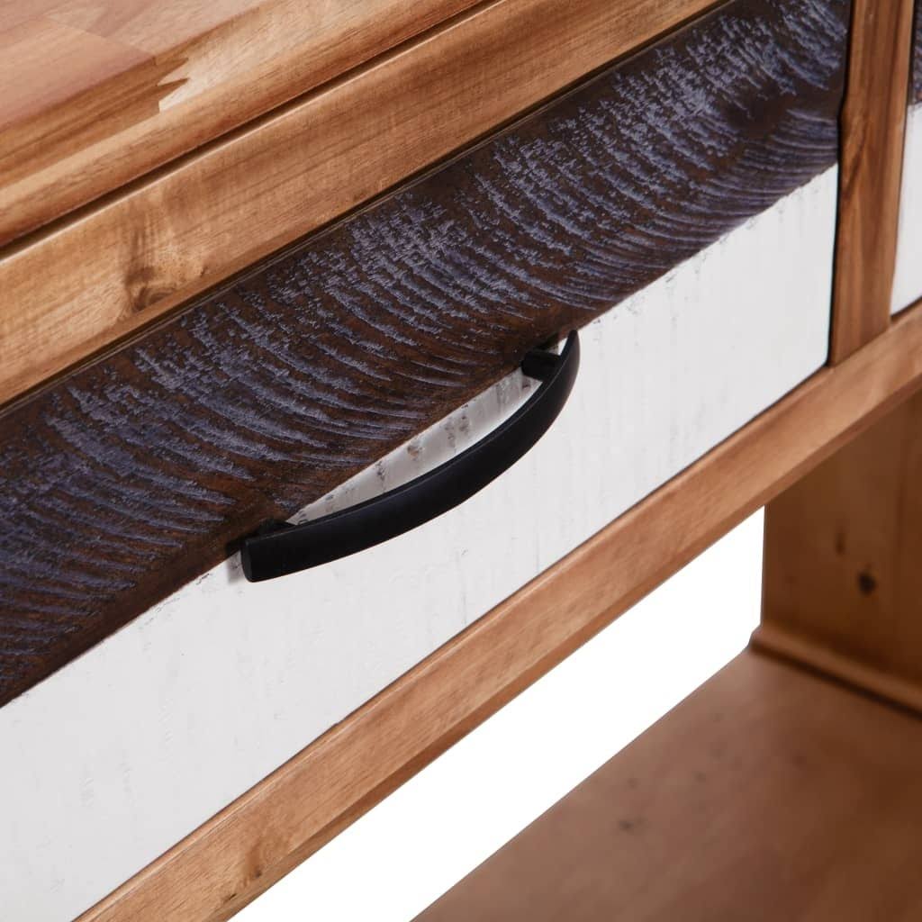 Solid Acacia Wood Console Table U892