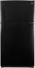 Black Top-Freezer Refrigerator with Ice Maker, 21 Cubic Ft. Q9944